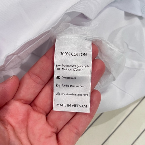 The Bella Bean White American Flag Smocked Romper - Picture 9 of 9